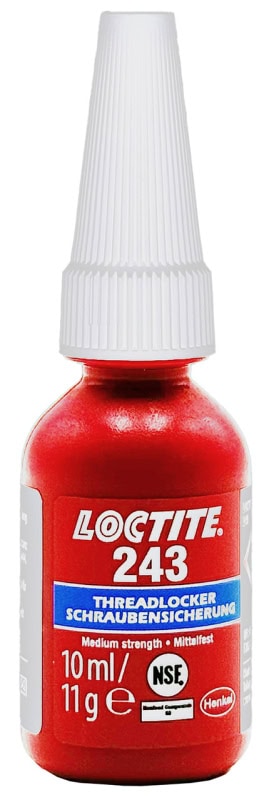 Preview: Henkel™ Loctite® Schraubensicherung 243, 10 ml, Blau, 1918246, Universell einsetzbar