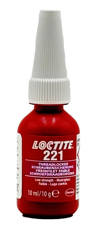 Preview: Henkel™ Loctite® Schraubensicherung 221, 10 ml, Violett, 231473, Für kleine Gewinde