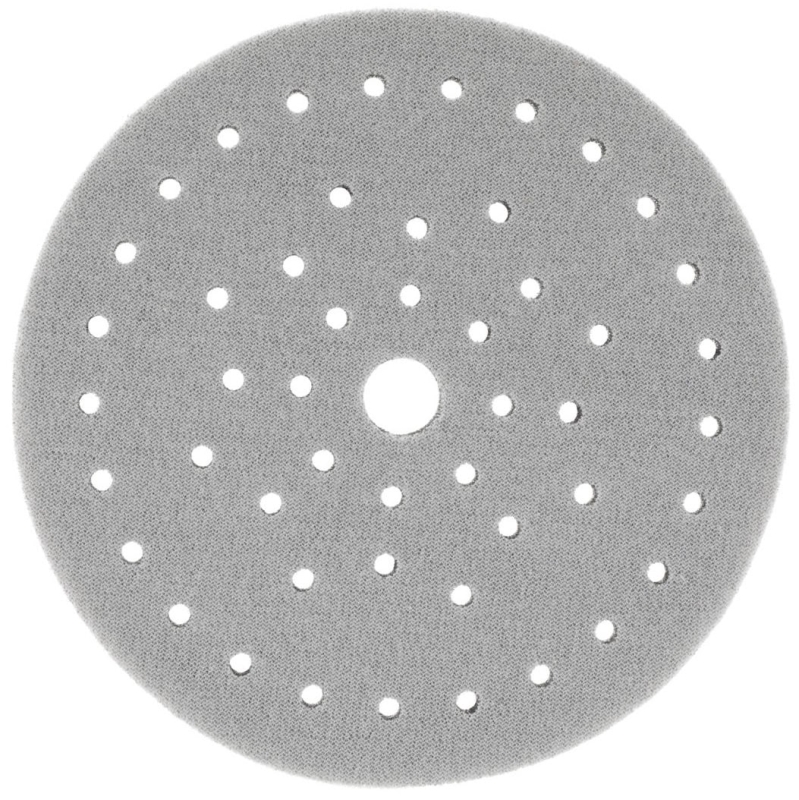 Preview: Mirka® Iridium® Soft Schleifscheibe 249M102041, Ø 150 mm, Dicke: 5 mm, P400, A (Aluminiumkorn), Multilochung, Kletthaftend, Für Lackschliff & Grundierungsschliff