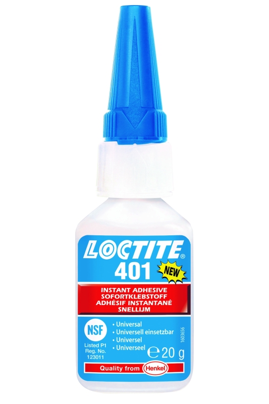 Preview: Sekundenkleber LOCTITE® 401, 20 g, Transparent