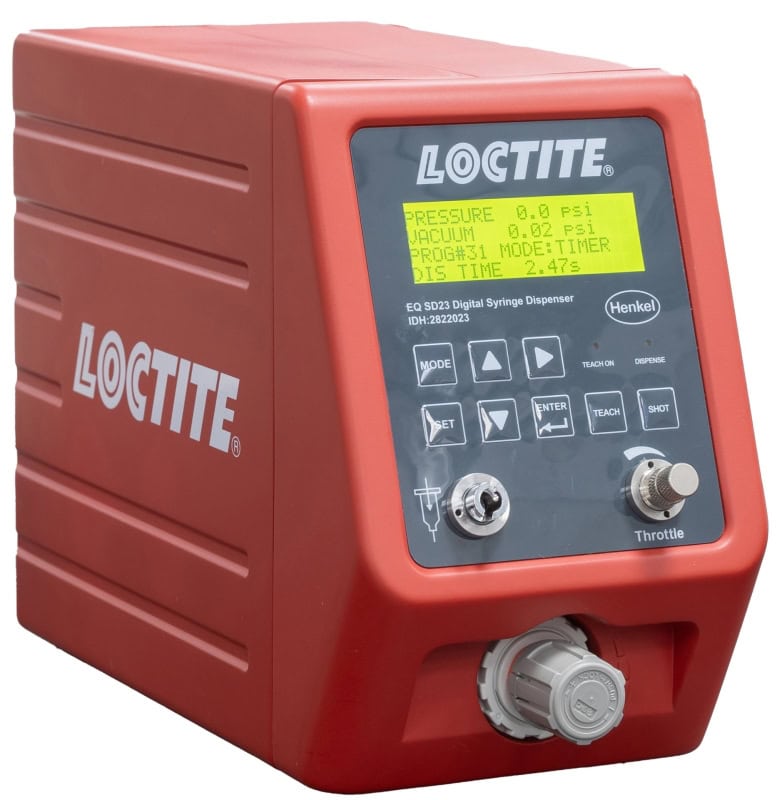 Preview: Henkel™ Loctite® SD20 Digitaler Spritzendosierer, 2974792, Für automatisierte und konstante Klebstoffdosierung