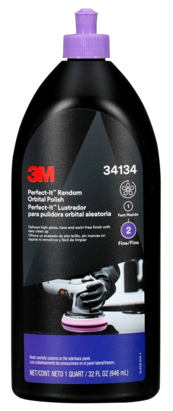 Preview: 3M™ Perfect-It™ 34134E, 946 ml, Exzenterpolitur für ein bestmögliches Finish auf allen Lacken und Klarlacken