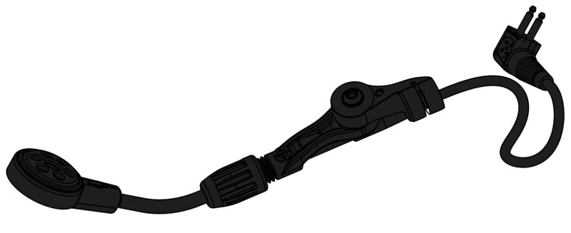 Preview: 3M™ PELTOR™ Dynamischer Mikrofonarm MT71/1, Ersatzteil, Für Peltor™ Comtac™ VII, VIII, IX