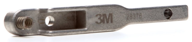 Preview: 3M™ 28376, 153 mm, Gerade, Kontaktarm Verlängerung für Feilenbandmaschinen Kontaktarme Nr.: 28368, 28369, 28370, 28371, 28372, 28374