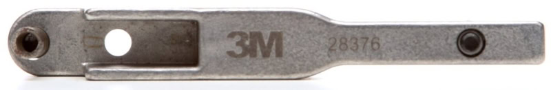 Preview: 3M™ 28376, 153 mm, Gerade, Kontaktarm Verlängerung für Feilenbandmaschinen Kontaktarme Nr.: 28368, 28369, 28370, 28371, 28372, 28374