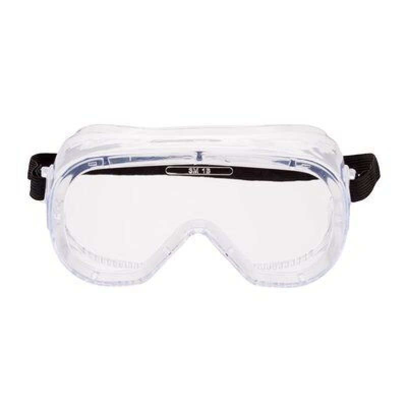 Preview: 3M™ 4800C1, Klar, AF/UV, 2C-1.2 3M 1 B N, Belüftete Vollsichtbrille aus Polycarbonat