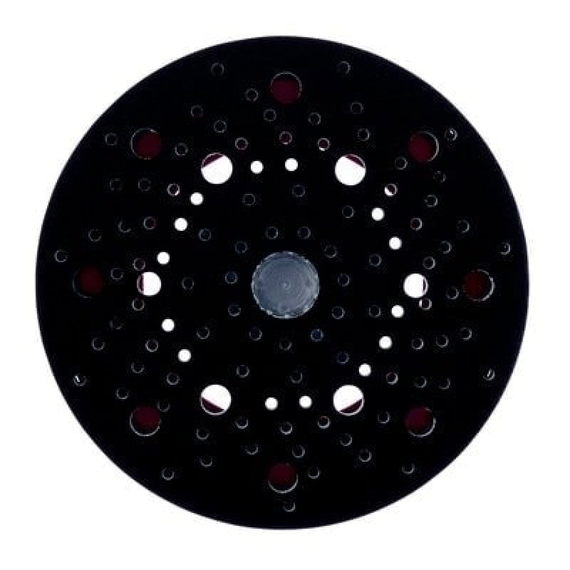 Preview: 3M™ Hookit™ 50543, Ø 150 mm, M8 Gewinde, Soft, Kletthaftend, Universal Spiral Multiloch Stützteller, Verwendbar für alle marktüblichen Lochungen