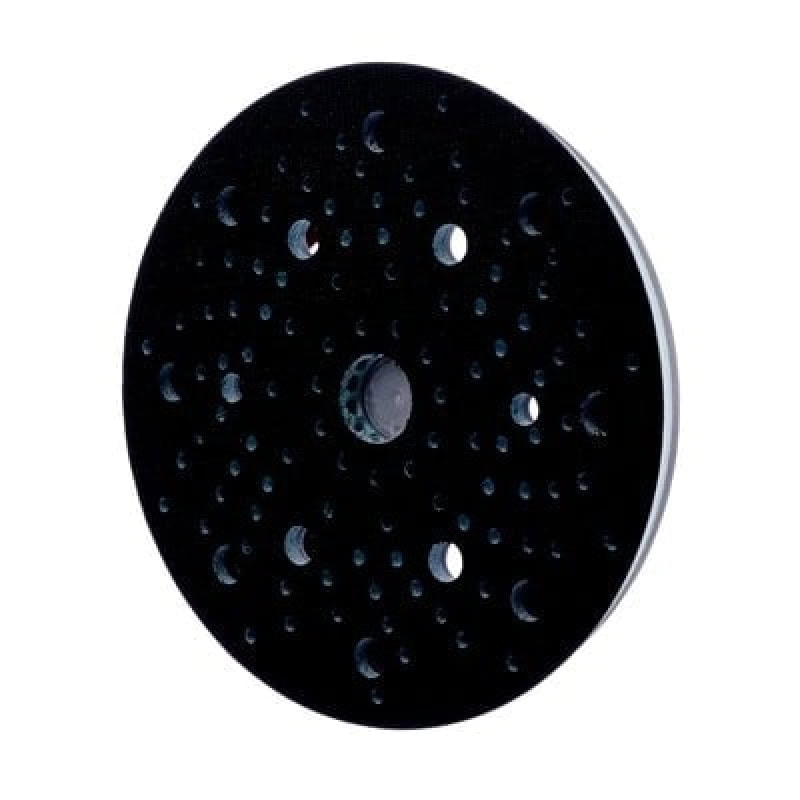 Preview: 3M™ Hookit™ 50543, Ø 150 mm, M8 Gewinde, Soft, Kletthaftend, Universal Spiral Multiloch Stützteller, Verwendbar für alle marktüblichen Lochungen