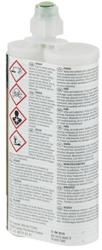 Preview: 3M™ Scotch-Weld™ DP 760, 400 ml, Weiß, 2-Komponenten-Konstruktionsklebstoff auf Epoxidharzbasis für das EPX System