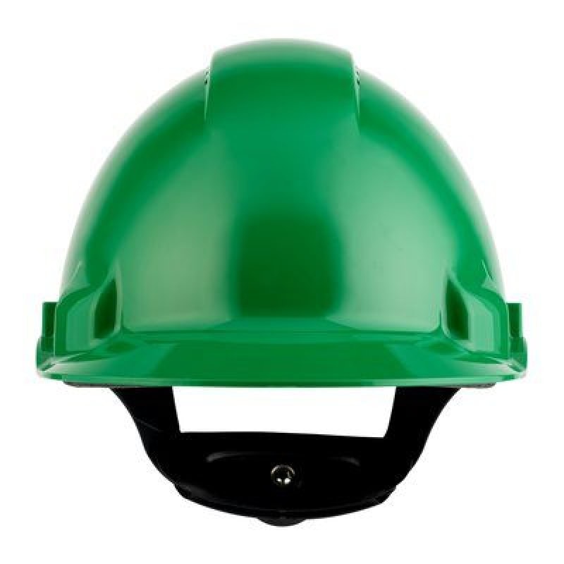 Preview: 3M™ Peltor™ G30NUG, Grün, G3000 Schutzhelm mit Ratschensystem & Kunststoff-Schweißband, Belüftet, Uvicator