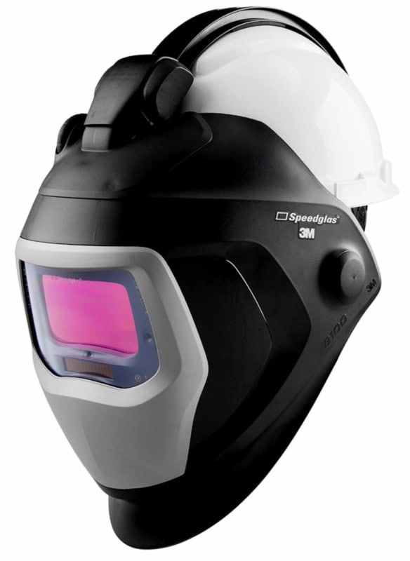 Preview: H583615 - 3M™ Speedglas™ 9100-QR, Schweißmaske 9100-QR mit 9100X Schweißfilter und Helm H-701