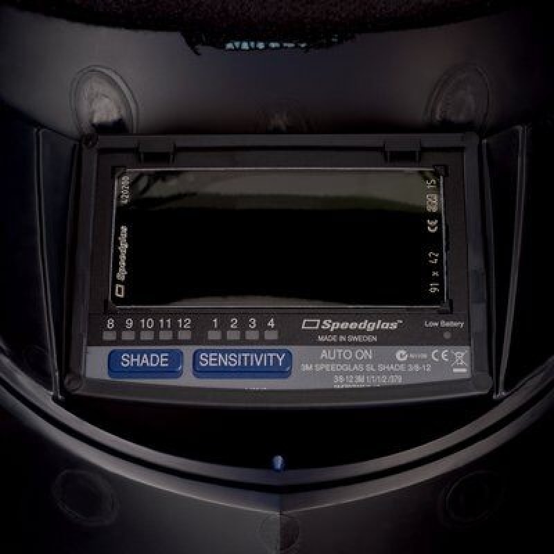 Preview: 3M™ Speedglas™ SL mit SL Schweißfilter, H701120, Schweißmaske mit Kopfband, (SL / Super Leicht), Teile: [H701190 + H700020]
