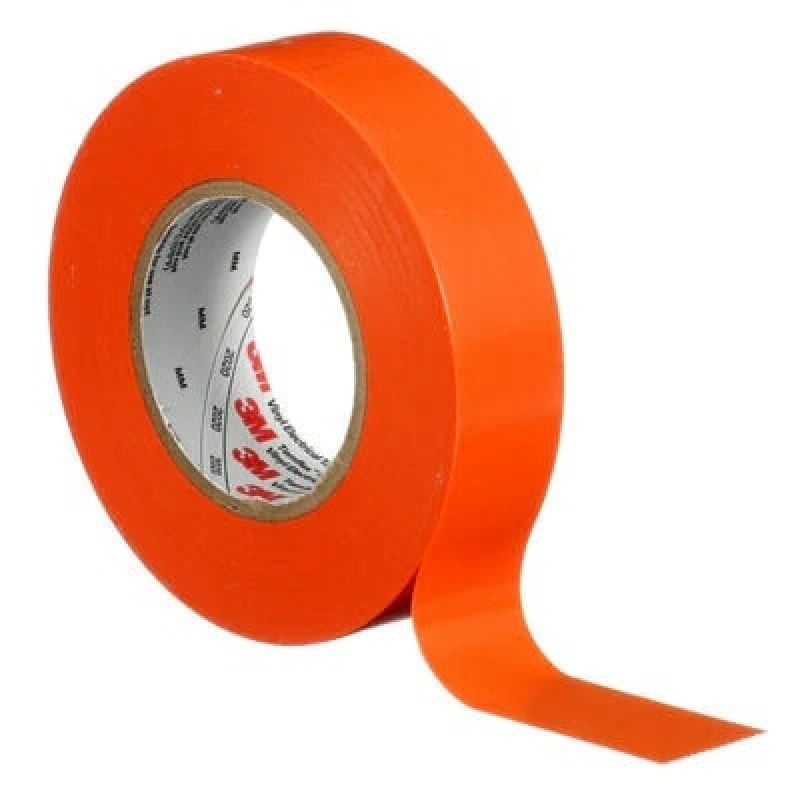 Preview: 3M™ Temflex™ 165, 15 mm x 10 m, 0,15 mm, Orange, Professionelles Vinyl-Isolierband, Für allgemeine Primärisolations Aufgaben bis 600 Volt
