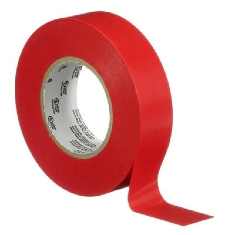 Preview: 3M™ Temflex™ 165, 15 mm x 10 m, 0,15 mm, Rot, Professionelles Vinyl-Isolierband, Für allgemeine Primärisolations Aufgaben bis 600 Volt