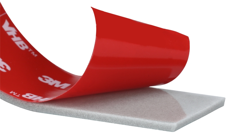Preview: 3M™ VHB™ MAX-230GF Doppelseitiges Klebeband MAX-230/1120/22, 1120 mm x 22 m, 2,3 mm, Grau, Folien Abdeckung, Für Seitenpaneele, Halterungen und Verkleidungen in Fahrzeugen, Geräten, Bau- und HVAC-Anwendungen