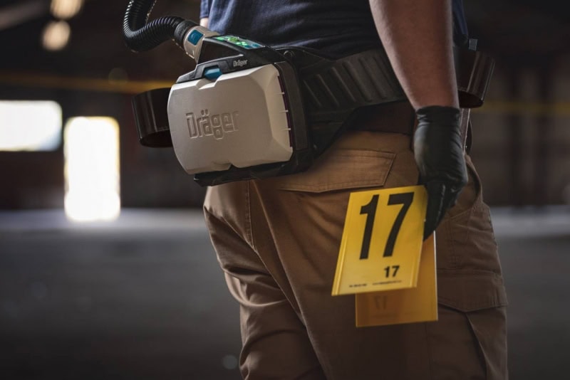 Preview: Dräger® X-plore® 8000 Gebläseatemschutz Set X-plore-8500-HIK2, TH3, Partikel- Gase- & Dämpfeschutz, Schwer-Industrie, Teile: [R59540, 3710795, R59600, 6739730, 6739535]