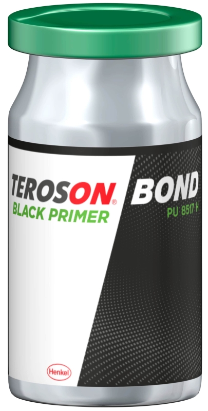 Preview: Henkel™ Teroson® Bond Black Primer, Schwarz, 25 ml, 2670907, Für die Vorbehandlung von Windschutzscheiben