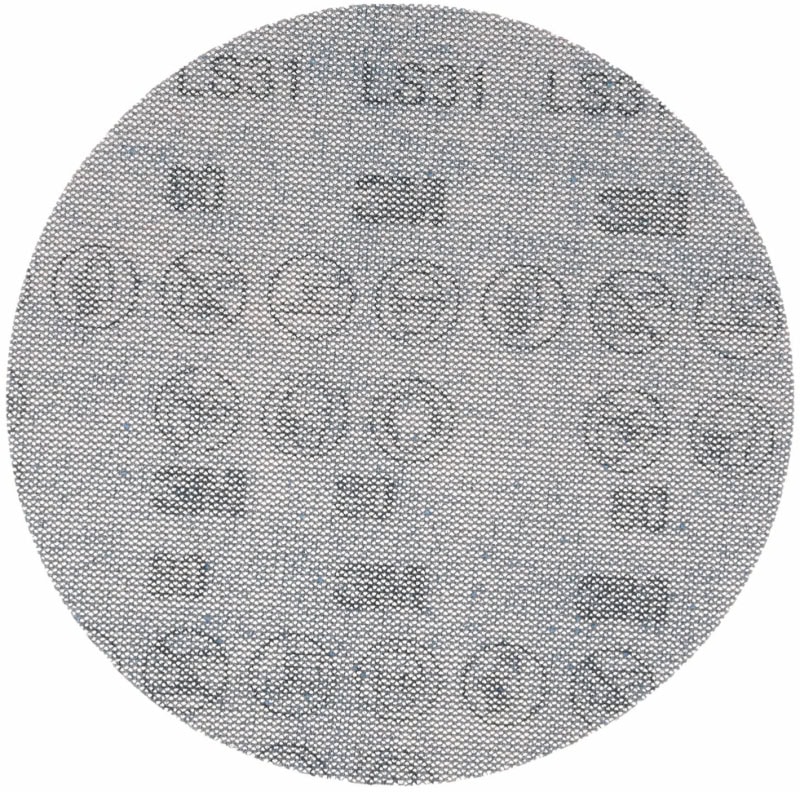 Preview: 3M™ Hookit™ Gitternetz Schleifscheibe Blau 320W 36421, Ø 150 mm, P120, Für Lack, Holz, Spachtel, Metall, Gitternetz, 12.000 U./Min., Kletthaftend, Aluminiumoxid