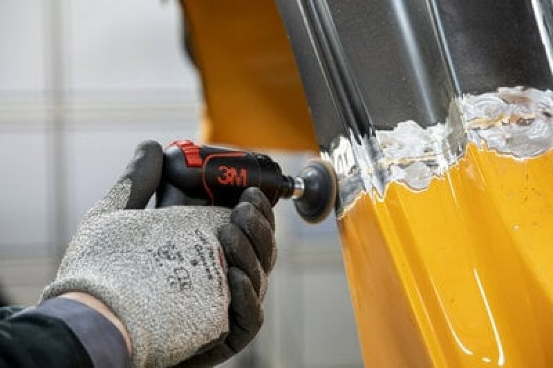 Preview: 3M™ Cubitron™ II Roloc™ 786C 33377, Ø 50 mm, 36+, 30.000 U./Min., Fiberschleifscheibe mit Präzisions-Keramikkorn
