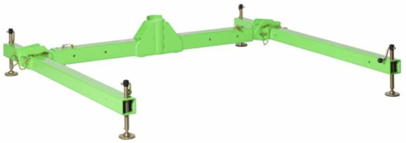 Preview: 3M™ DBI-SALA® 3-teilige Basis HC 8000105, L / Groß, Für beengte Räume, Hohe Kapazität, 50,50 Kg, Grün