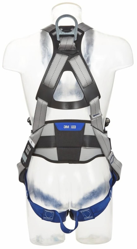 Preview: 3M™ DBI-SALA® Auffang- und Positionierungsgurt XE50 1112707, Größe 3, Steckrahmenverschluss, 2,25 Kg, Schwarz, X-förmiger Auffang- und Positionierungsgurt für komfortables Arbeiten in der Höhe
