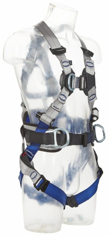 Preview: 3M™ DBI-SALA® Auffang- und Positionierungsgurt XE50 1112707, Größe 3, Steckrahmenverschluss, 2,25 Kg, Schwarz, X-förmiger Auffang- und Positionierungsgurt für komfortables Arbeiten in der Höhe