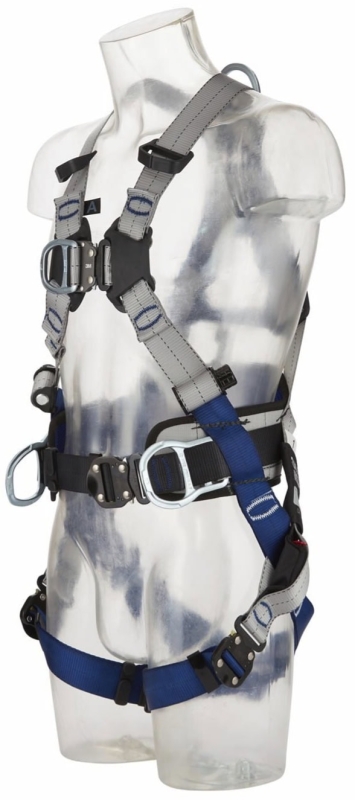 Preview: 3M™ DBI-SALA® Auffang- und Positionierungsgurt XE50 1112714, Größe 1, Schnellverschluss, 2,53 Kg, Schwarz, X-förmiger Auffang- und Positionierungsgurt für komfortables Arbeiten in der Höhe
