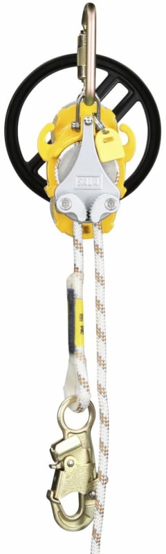 Preview: 3M™ DBI-SALA® Rollgliss™ R550 Abseilvorrichtung mit Rettungshub 3336070, 70 m Länge, 8,4 Kg, Gelb, Für Evakuierungen aus der Höhe