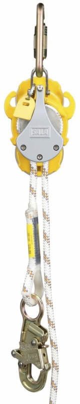 Preview: 3M™ DBI-SALA® Rollgliss™ R550 Abseilvorrichtung 3335010, 10 m Länge, 2,84 Kg, Gelb, Für Evakuierungen aus der Höhe