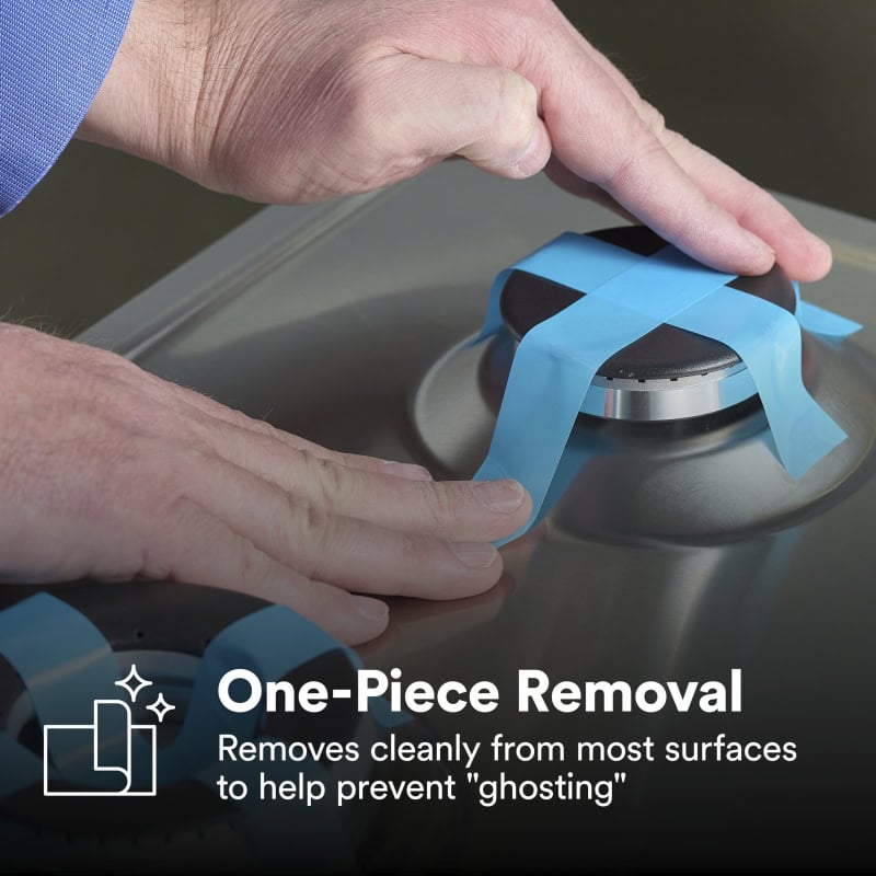 Preview: 3M™ Scotch® Wiederlösbaresband 8888, 48 mm x 55 m, 0,07 mm, Blau, Rückstandsfrei, Wiederlösbar, Für rückstandsfreie Fixierung von weißer Ware und Maschinen