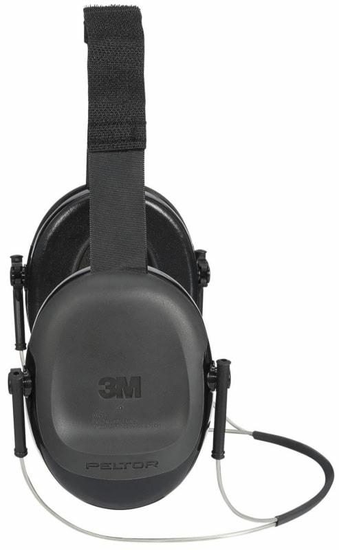 Preview: 3M™ Peltor™ Nackenbügel Kapselgehörschutz für Schweißerhelme H505B, Für laute Arbeitsumgebungen, SNR = 24 dB, Schwarz, Nackenbügel