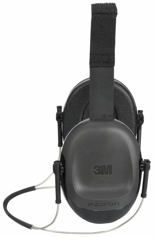 Preview: 3M™ Peltor™ Nackenbügel Kapselgehörschutz für Schweißerhelme H505B, Für laute Arbeitsumgebungen, SNR = 24 dB, Schwarz, Nackenbügel