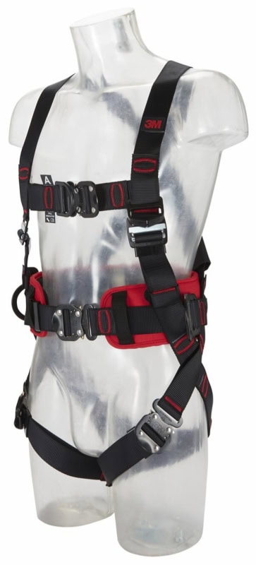 Preview: 3M™ Protecta® Komfort Auffang- und Positionierungsgurt E200 1161634, Größe M/L, Schnellverschluss, 2,24 Kg, Schwarz, Komfort Auffang- und Positionierungsgurt im Westenstil