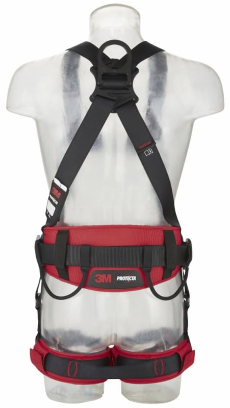 Preview: 3M™ Protecta® Komfort Auffang- und Positionierungsgurt E200 1161646, Größe M/L, Schnellverschluss, Verbindungsringe an geraden Beinschlaufen, 2,46 Kg, Schwarz, Komfort Auffang- und Positionierungsgurt im Westenstil