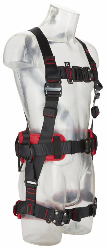 Preview: 3M™ Protecta® Komfort Auffang- und Positionierungsgurt E200 1161646, Größe M/L, Schnellverschluss, Verbindungsringe an geraden Beinschlaufen, 2,46 Kg, Schwarz, Komfort Auffang- und Positionierungsgurt im Westenstil