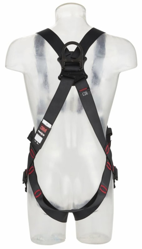 Preview: 3M™ Protecta® Auffanggurt E200 1161609, Größe S, Steckrahmenverschluss, 1,11 Kg, Schwarz, Standard Auffanggurt im Westenstil