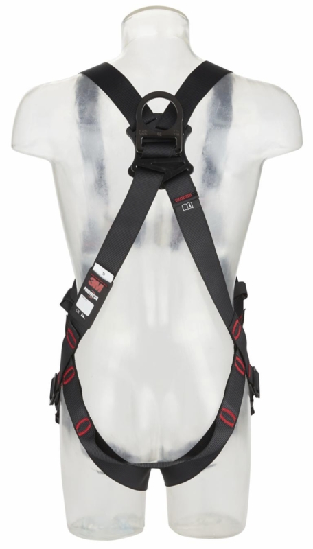 Preview: 3M™ Protecta® Auffanggurt E200 1161610, Größe M/L, Steckrahmenverschluss, 1,11 Kg, Schwarz, Standard Auffanggurt im Westenstil
