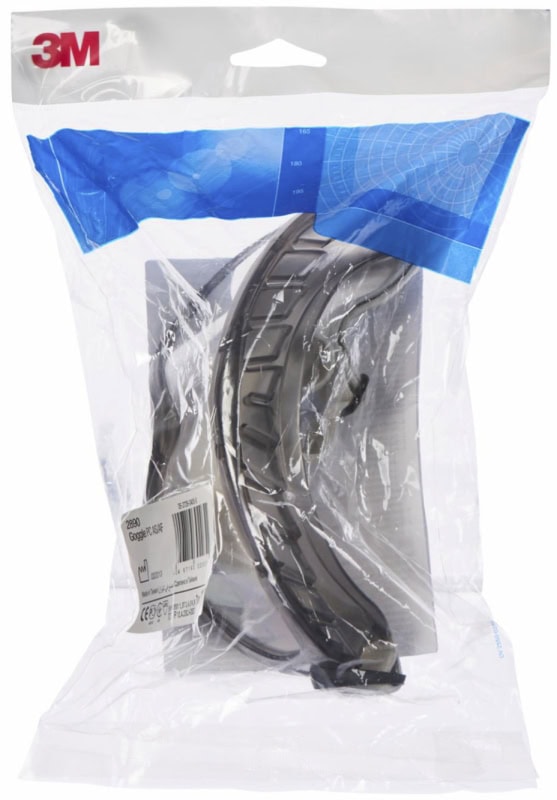 Preview: 3M™ 2890, Klar, AS/AF/UV, 2C-1.2 3M 1 BT 9 K N, Belüftete Vollsichtbrille aus Polycarbonat