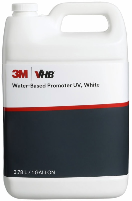 Preview: 3M™ VHB™ Wasserbasierter Haftvermittler UV 9806UV3.785, 3,785 Liter, Weiß, Für bessere Haftung, Sicherheit und Nachhaltigkeit
