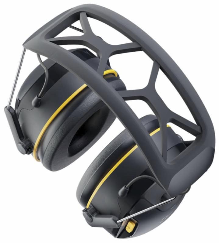 Preview: 3M™ PELTOR™ WorkTunes™ Connect Kommunikations Kapselgehörschutz mit Bluetooth® 90570E-1, SNR = 33 dB, Für laute Umgebungen und zum streamen von Telefonaten, Musik und Podcasts, Schwarz, Kabellos, Integriertes Mikrofon, Bluetooth®