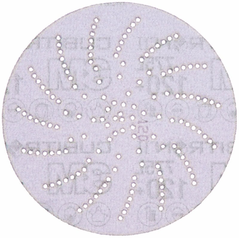 Preview: 3M™ Cubitron™ II Hookit™ 775L 86823, Ø 125 mm, 120+, Multilochung, Kletthaftend, Filmscheibe mit Präzisions-Keramikkorn