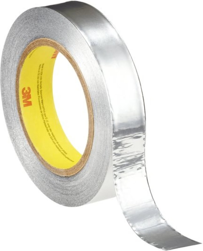 3M™ 431, 12 mm x 55 m, 0.09 mm, Silber, Aluminiumklebeband