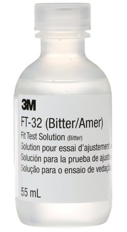 Preview: 3M™ Fit Test FT-32, Bitter, 55 ml, Lösung für Dichtsitzprüfung