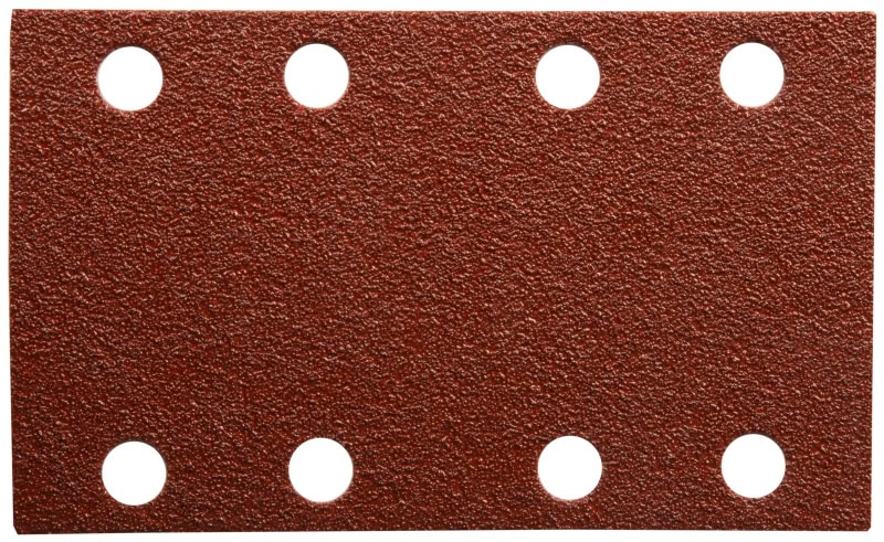 Preview: Mirka® Coarse Cut 4068805040, 81 mm x 133 mm, P40, 8-fach gelocht, Kletthaftend, Schleifstreifen mit Aluminiumkorn