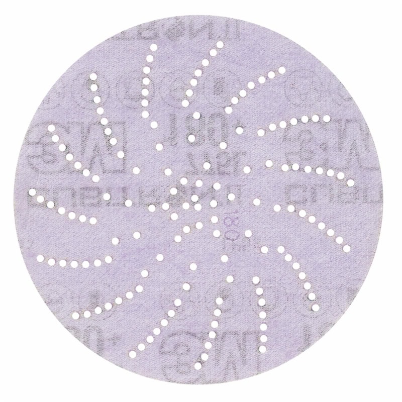 Preview: 3M™ Cubitron™ II Hookit™ 775L 739401, Ø 150 mm, 180+, Multilochung, Kletthaftend, Filmscheibe mit Präzisions-Keramikkorn