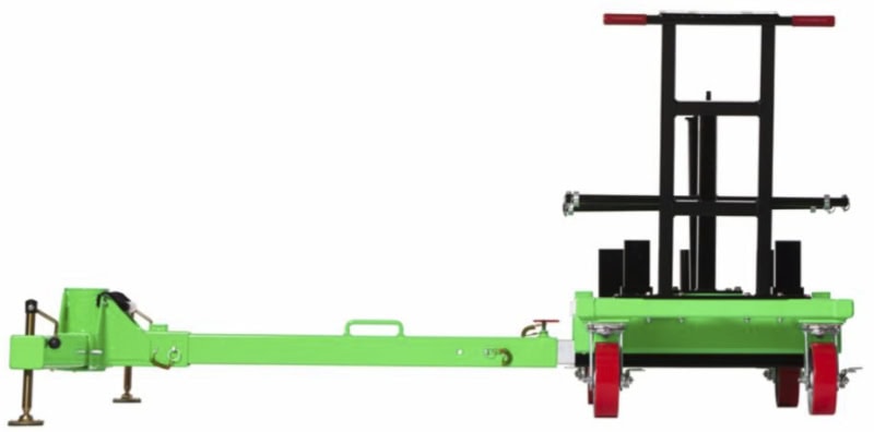 Preview: 3M™ DBI-SALA® Basis mit Gegengewichtwagen HC 8000106, Für beengte Räume, Hohe Kapazität, 241 Kg, Grün