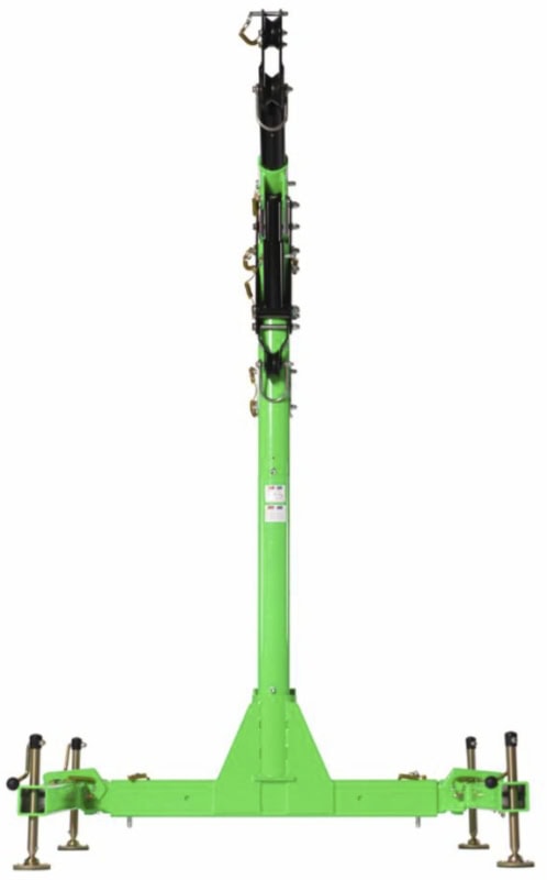 Preview: 3M™ DBI-SALA® Davit Hebesystem HC 8000118, S / Klein, Für Beengte Räume, 5-teilig, Hohe Kapazität, 65,30 Kg, Grün
