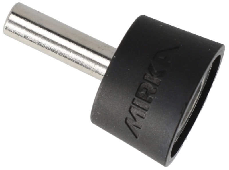 Preview: Mirka® Quick Disc Halter 8093260210, Ø 25 - 32 mm, Ungelocht, 6 x 20 mm Aufnahmeschaft, Hart, Ohne Schaumunterlage