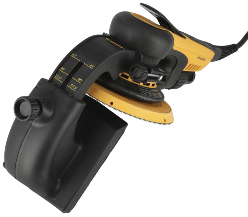 Preview: Mirka® Winkelanschlag für DEROS II 8290150211, Für DEROS II mit 125 mm & 150 mm