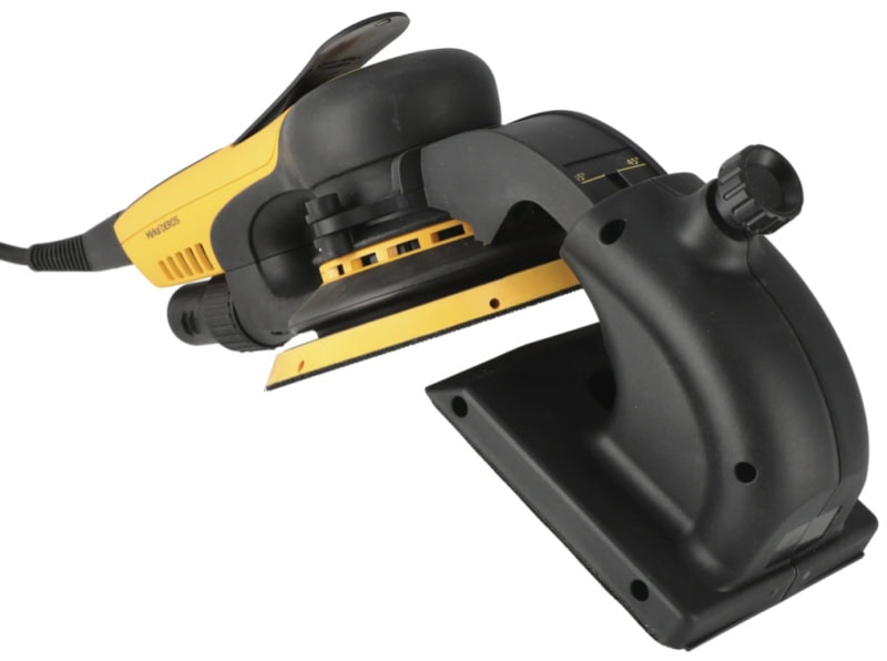 Preview: Mirka® Winkelanschlag für DEROS II 8290150211, Für DEROS II mit 125 mm & 150 mm